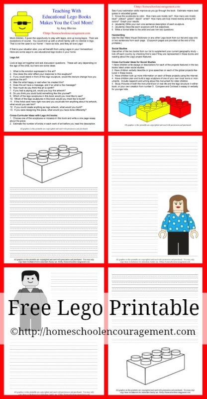 15 Educational LEGO Books Your Kids Will Love! (w/Free Printable)