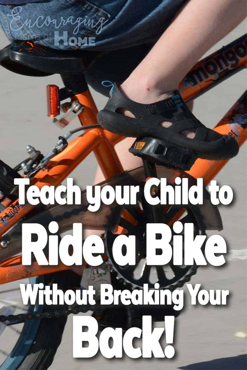 How to Teach Your Child To Ride a Bike Without Breaking Your Back