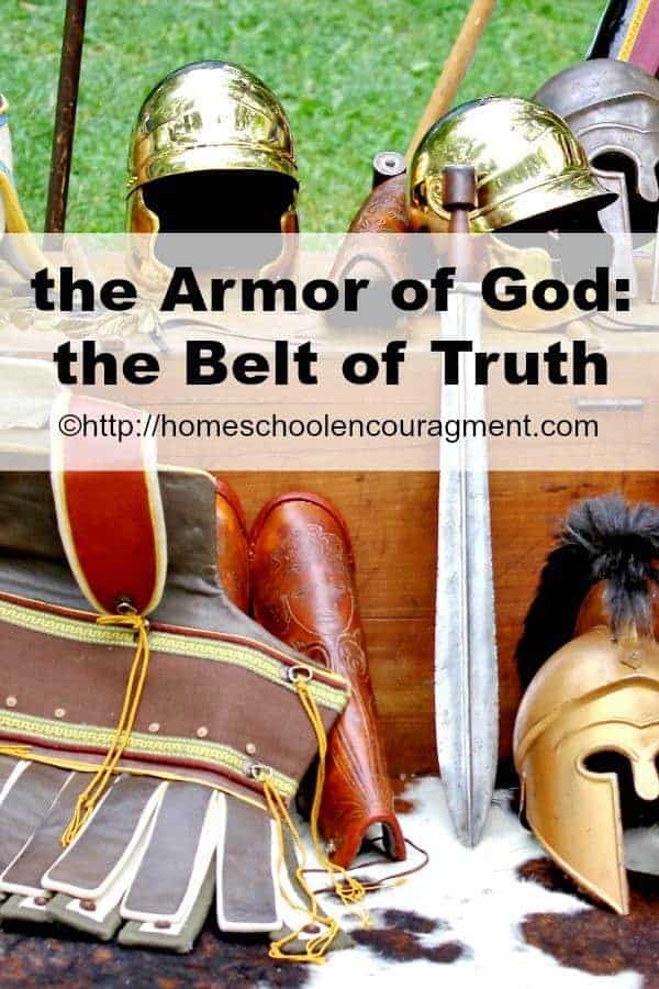 Armor of God - the Belt of Truth considered.