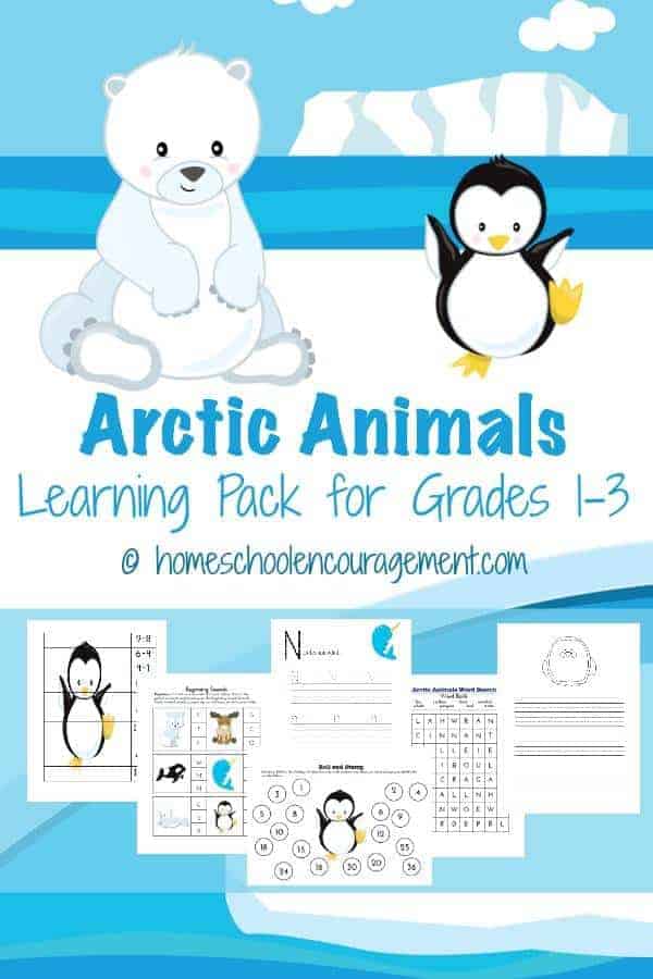 Which Arctic Animals Love Math Worksheet