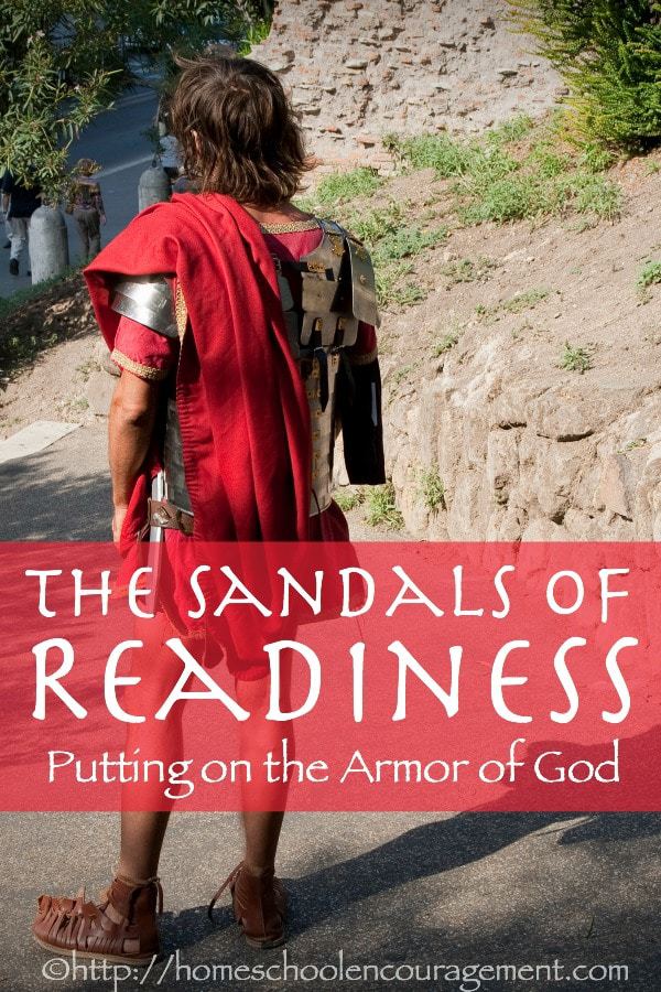 What are the Sandals of Readiness? They are another key part to the Armor of God. Join us as we consider the sandals of the Roman soldier and how God wants us to apply this piece of the armor to our lives.