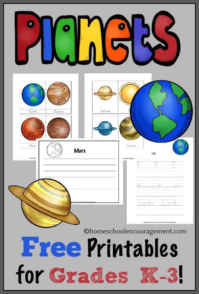 free printable picture solar system