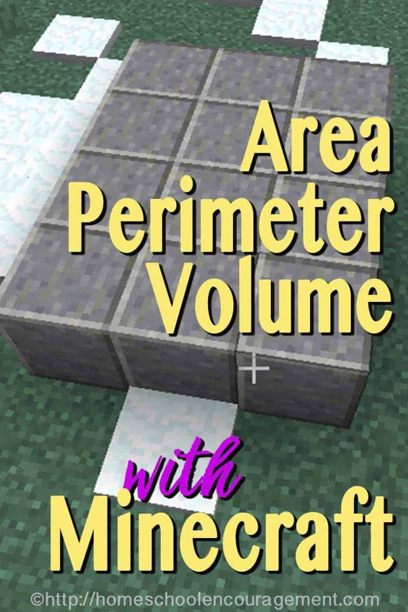 Teaching Area, Perimeter, and Volume with Minecraft