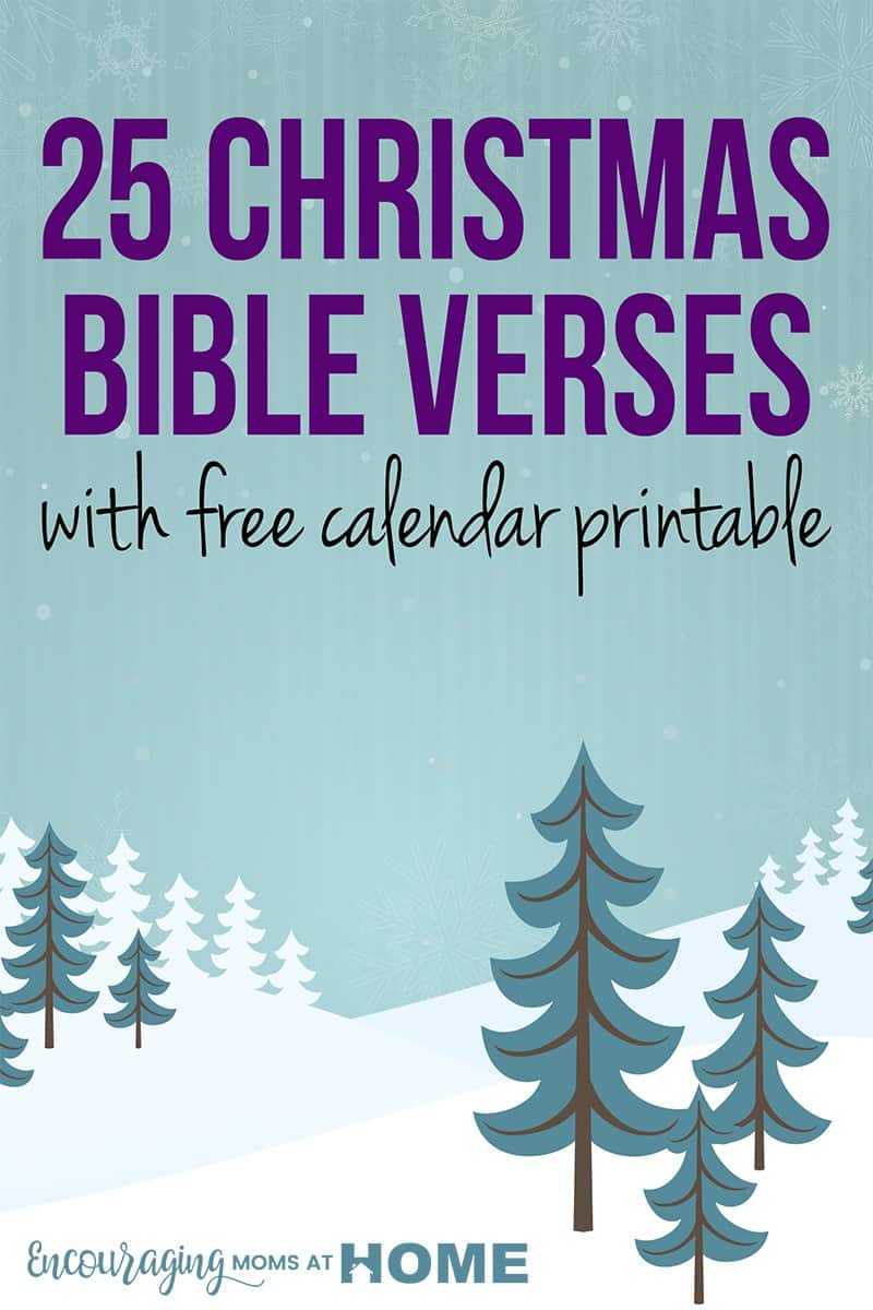 Printable Christmas Bible Verses