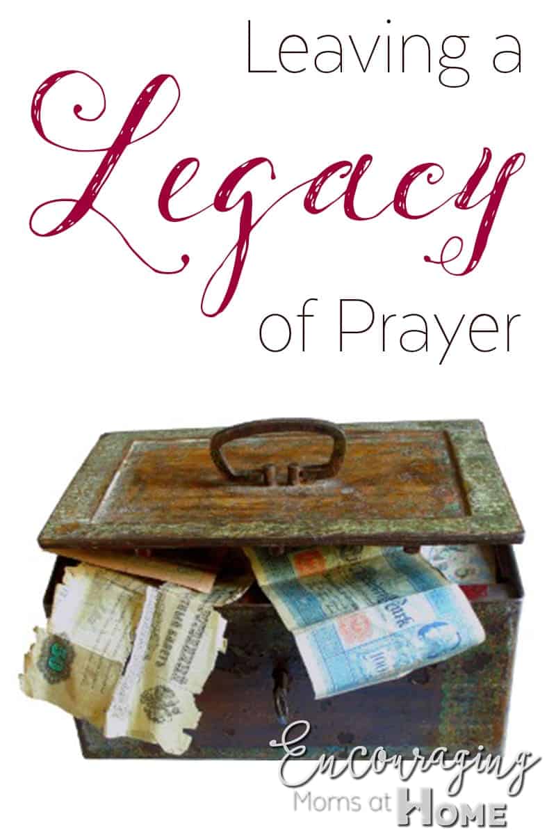 Leaving Your Children a Legacy of Prayer: Free Printable Prayer Journals