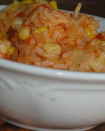 Homemade Mexican Rice Recipe with Printable