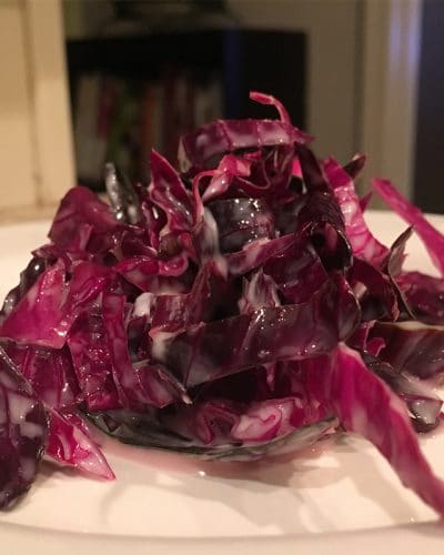 Red Cabbage Cole Slaw
