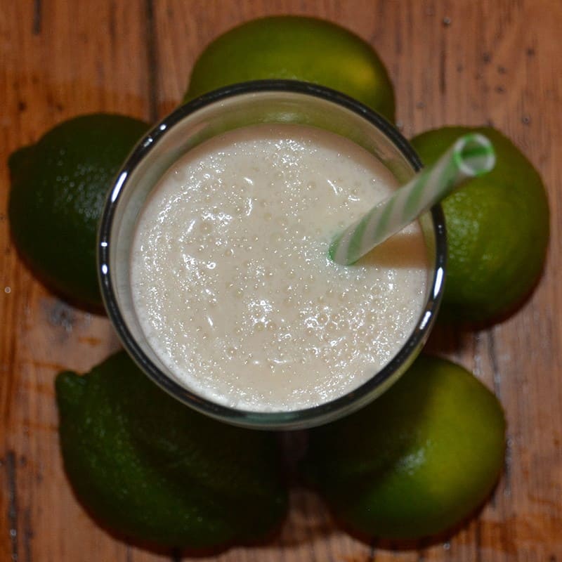 Banana Lime Freeze - a Smoothie Recipe