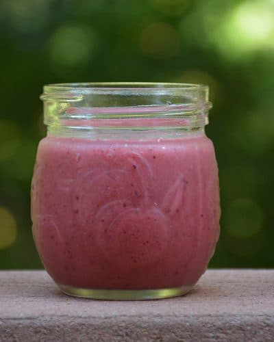 plum cherries strawberries smoothie recipe