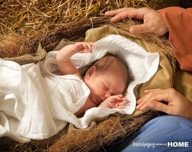 Christ is Born - Keeping Christ in Christmas Ideas