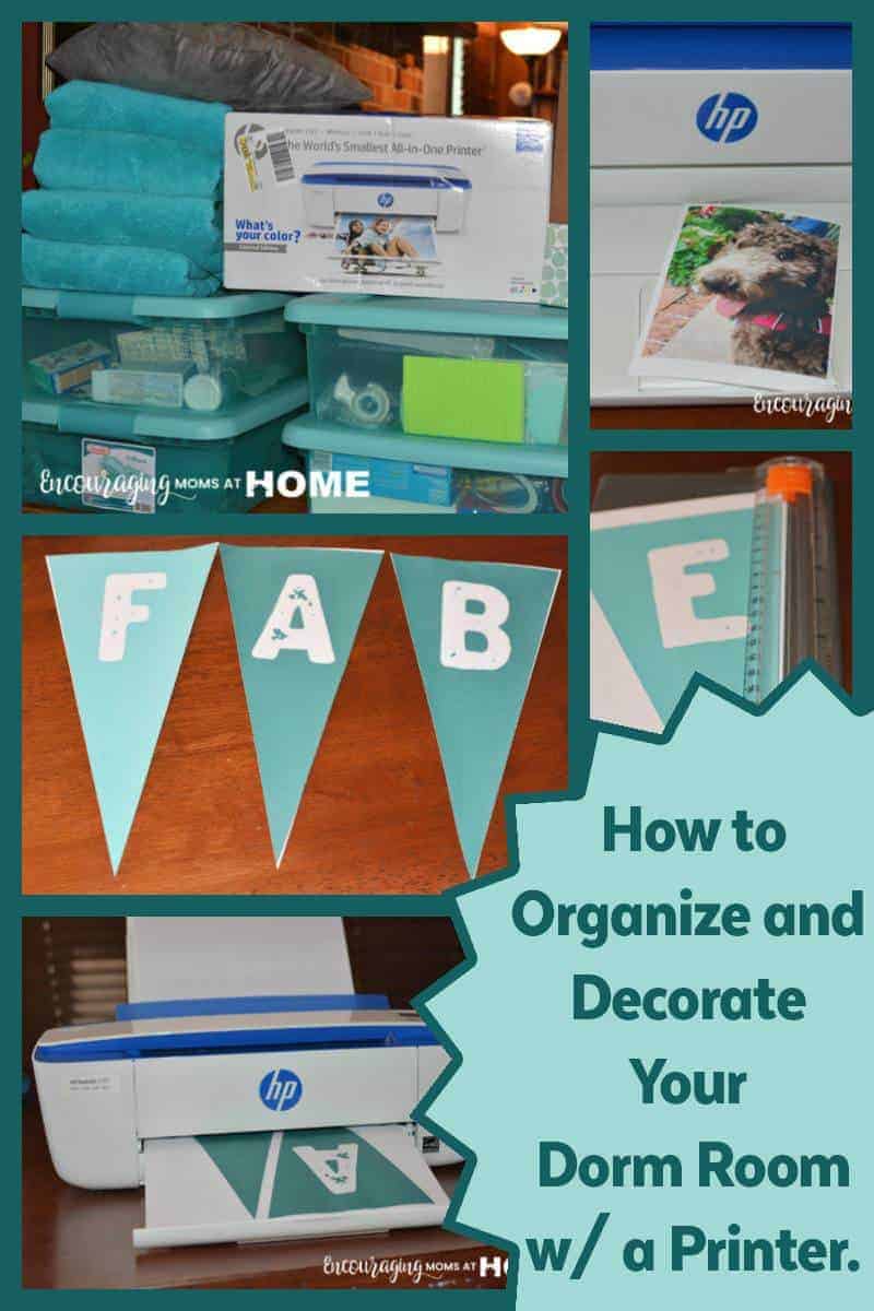 Easy Ways to Organize and Decorate Your Dorm Room with a Printer