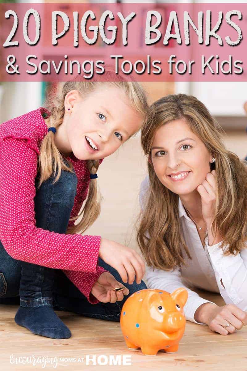 Twenty Piggy Banks And Savings Tools For Kids Do Your Kids Have A Piggy Bank You Plan For How They