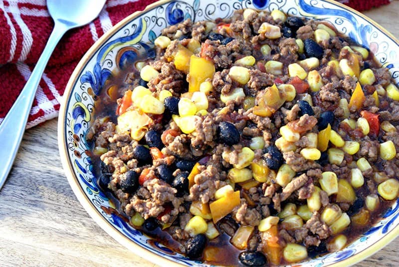 TexMex Chili for Trim Healthy Mama EMeal or SMeal