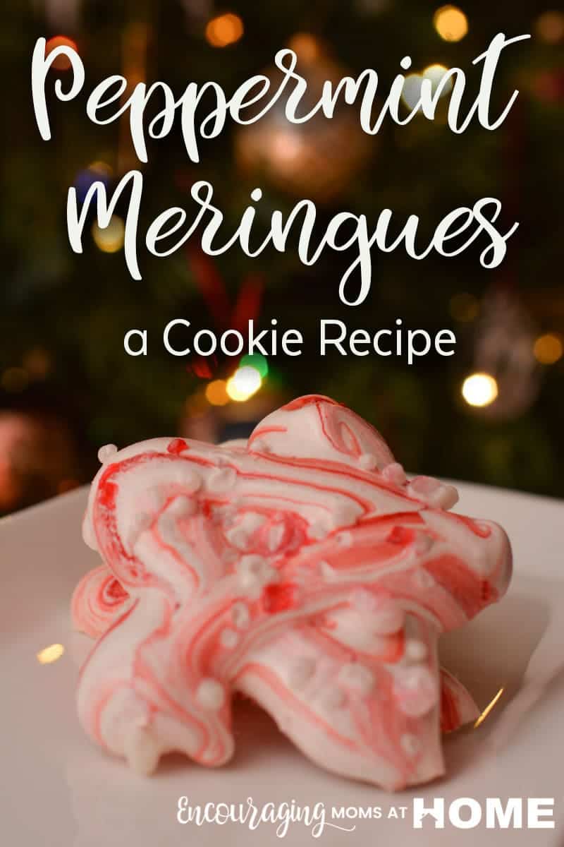 Peppermint Meringue Cookies Recipe