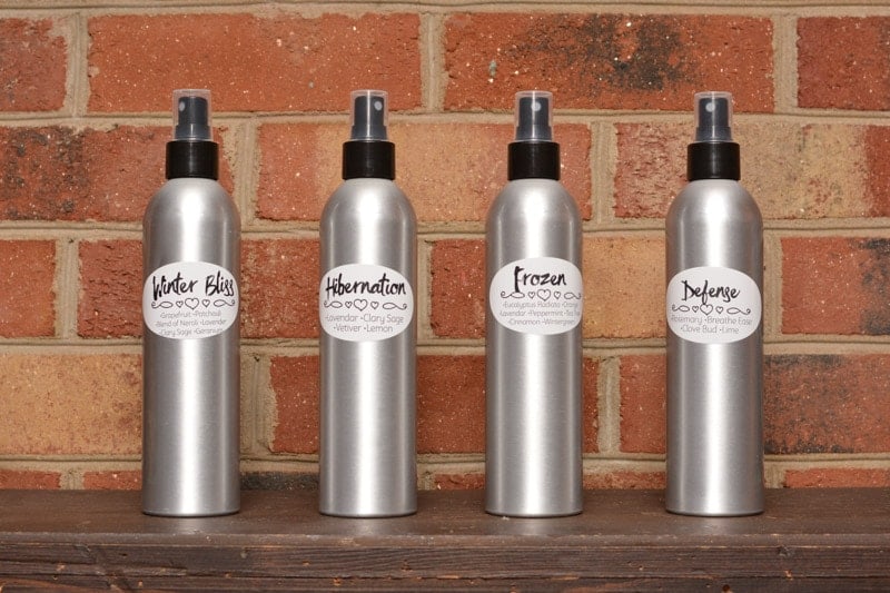 New Essential Oil Room Spray Blends Just in Time for winter