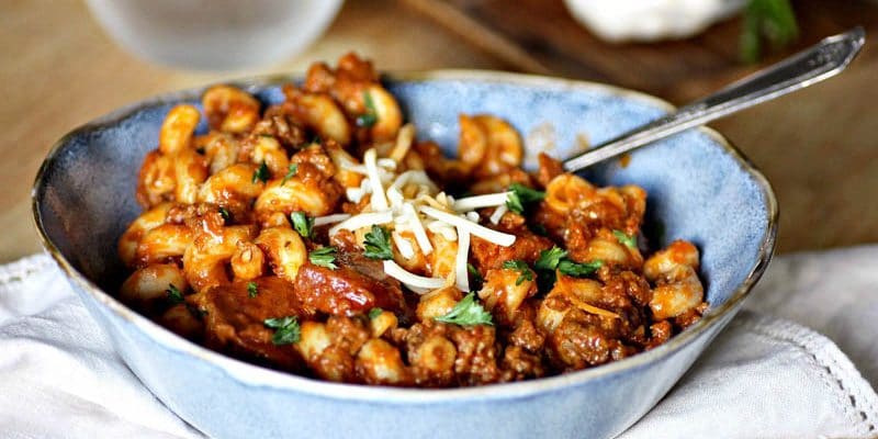 Instant Pot Pizza in a Bowl