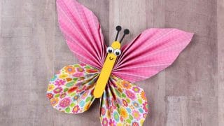 Adorable Preschool Butterfly Craft with Theme Unit