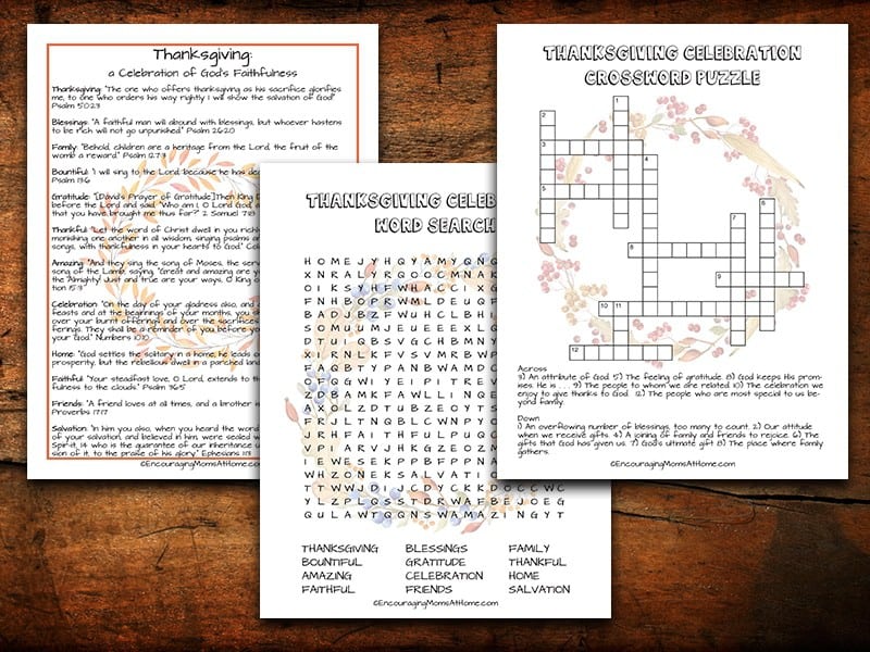 free printable thanksgiving puzzles focused on god s faithfulness