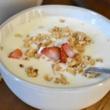 Instant pot yogurt with best sale yogurt button